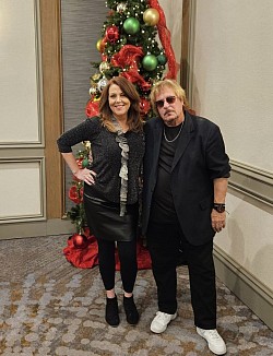 Cayla & Randy at the Hilton Hotel