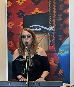 Cayla Butler at the Church Studio