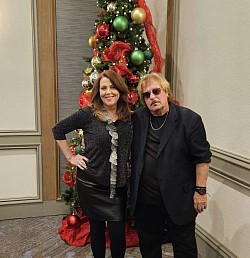 Cayla & Randy at the Hilton Hotel